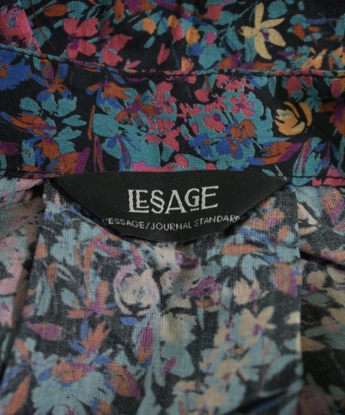 JOURNAL STANDARD L'ESSAGE（ジャーナルスタンダードレサージュ）カジュアルシャツ 黒 サイズ:F レディース/2200663004119