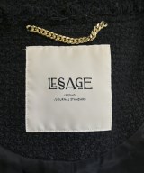 JOURNAL STANDARD L'ESSAGE（ジャーナルスタンダードレサージュ）ノーカラージャケット 黒 サイズ:F レディース/2200660013176