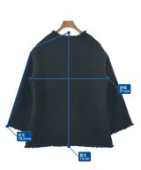 JOURNAL STANDARD L'ESSAGE（ジャーナルスタンダードレサージュ）ノーカラージャケット 黒 サイズ:F レディース/2200660013176