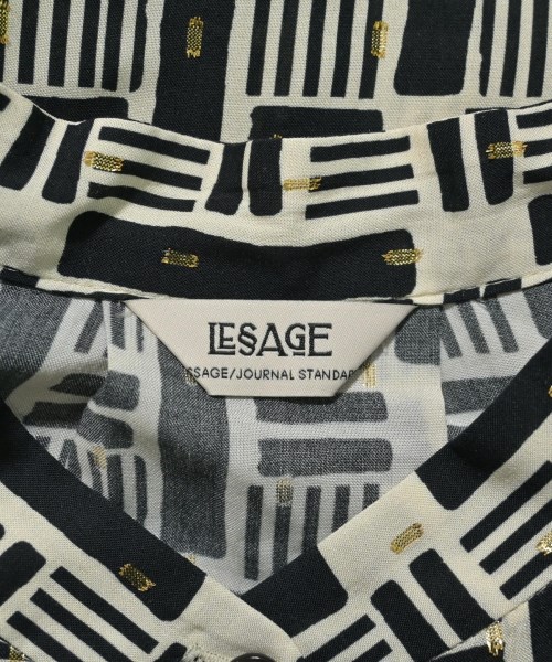 JOURNAL STANDARD L'ESSAGE（ジャーナルスタンダードレサージュ）ブラウス 黒 サイズ:F レディース/2200660910239