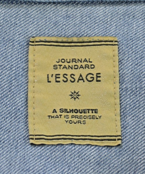 JOURNAL STANDARD L'ESSAGE（ジャーナルスタンダードレサージュ）カジュアルシャツ 青 サイズ:F レディース/2200662836032