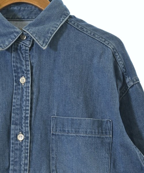 JOURNAL STANDARD L'ESSAGE（ジャーナルスタンダードレサージュ）カジュアルシャツ 青 サイズ:F レディース/2200662836032