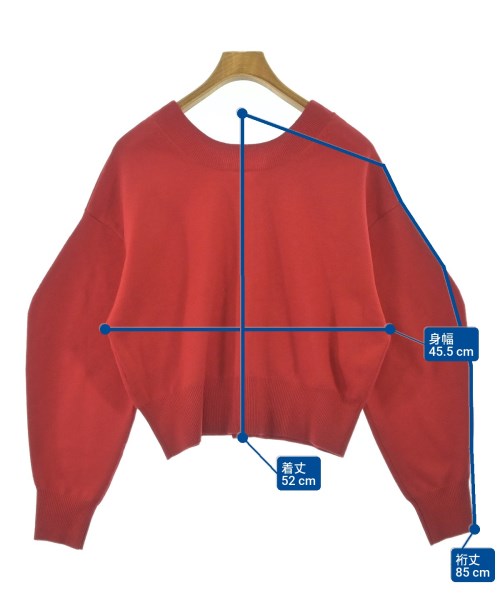 JOURNAL STANDARD L'ESSAGE（ジャーナルスタンダードレサージュ）カーディガン 赤 サイズ:F レディース/2200664862114