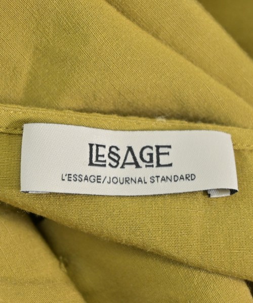 JOURNAL STANDARD L'ESSAGE（ジャーナルスタンダードレサージュ）ブラウス 黄 サイズ:F レディース/2200664461089