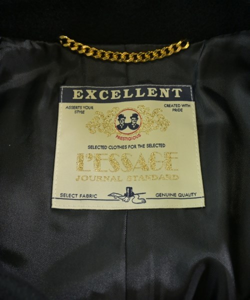 JOURNAL STANDARD L'ESSAGE（ジャーナルスタンダードレサージュ）ステンカラーコート 紺 サイズ:38(M位) レディース/2200668282017