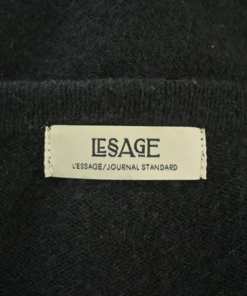 JOURNAL STANDARD L'ESSAGE（ジャーナルスタンダードレサージュ）カーディガン 黒 サイズ:F レディース/2200665760068