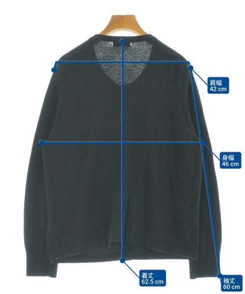 JOURNAL STANDARD L'ESSAGE（ジャーナルスタンダードレサージュ）カーディガン 黒 サイズ:F レディース/2200665760068