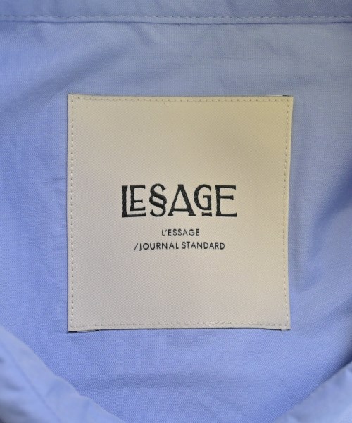 JOURNAL STANDARD L'ESSAGE（ジャーナルスタンダードレサージュ）カジュアルシャツ 青 サイズ:-(XL位) レディース/2200666214058