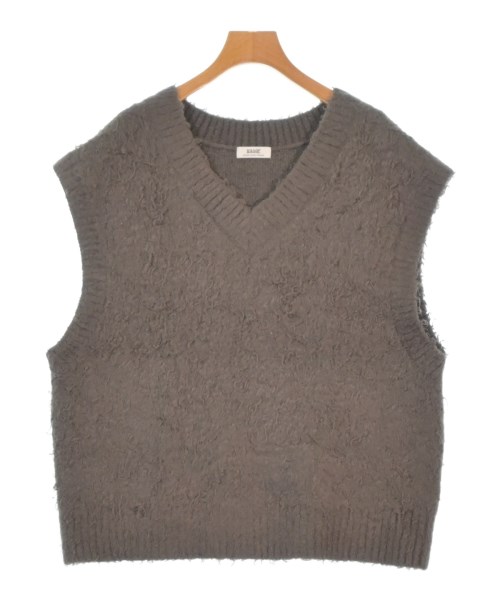 JOURNAL STANDARD L'ESSAGE(ジャーナルスタンダードレサージュ)ベスト 茶 サイズ:F/2200669019018