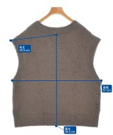 JOURNAL STANDARD L'ESSAGE（ジャーナルスタンダードレサージュ）ベスト 茶 サイズ:F レディース/2200669019018