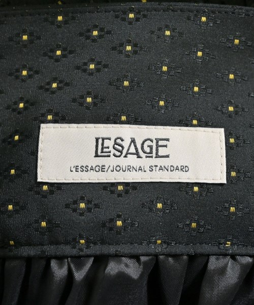 JOURNAL STANDARD L'ESSAGE（ジャーナルスタンダードレサージュ）ロング・マキシ丈スカート 黒 サイズ:38(M位) レディース/2200668974059