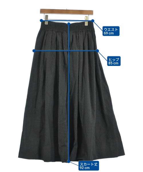 JOURNAL STANDARD L'ESSAGE（ジャーナルスタンダードレサージュ）ロング・マキシ丈スカート 黒 サイズ:38(M位) レディース/2200668974059