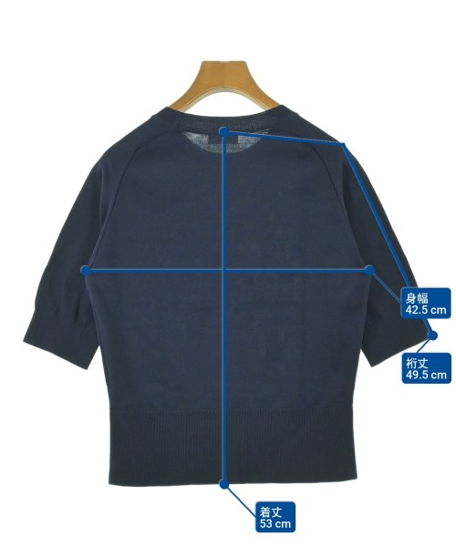 JOURNAL STANDARD L'ESSAGE（ジャーナルスタンダードレサージュ）ニット・セーター 紺 サイズ:-(M位) レディース/2200669580051