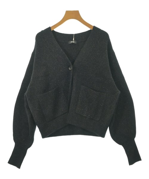 JOURNAL STANDARD L'ESSAGE(ジャーナルスタンダードレサージュ)カーディガン 黒 サイズ:F/2200669604085
