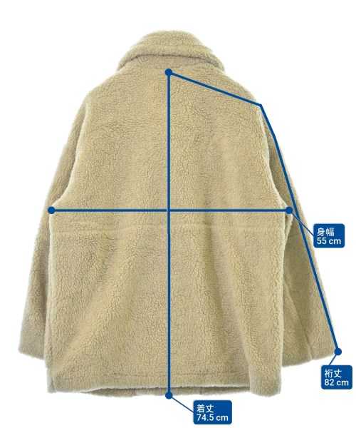 JOURNAL STANDARD L'ESSAGE（ジャーナルスタンダードレサージュ）ブルゾン ベージュ サイズ:F レディース/2200671940058