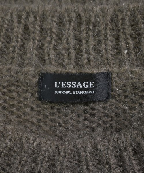JOURNAL STANDARD L'ESSAGE（ジャーナルスタンダードレサージュ）ニット・セーター 茶 サイズ:F レディース/2200729280013