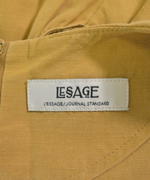 JOURNAL STANDARD L'ESSAGE（ジャーナルスタンダードレサージュ）ワンピース 黄 サイズ:36(S位) レディース/2200727812124