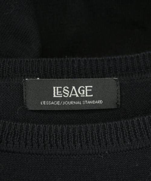 JOURNAL STANDARD L'ESSAGE（ジャーナルスタンダードレサージュ）ニット・セーター 黒 サイズ:F レディース/2200733749087