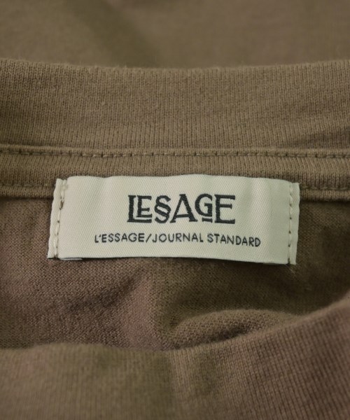 JOURNAL STANDARD L'ESSAGE（ジャーナルスタンダードレサージュ）Tシャツ・カットソー 茶 サイズ:F レディース/2200730806080