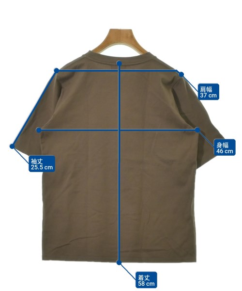 JOURNAL STANDARD L'ESSAGE（ジャーナルスタンダードレサージュ）Tシャツ・カットソー 茶 サイズ:F レディース/2200730806080
