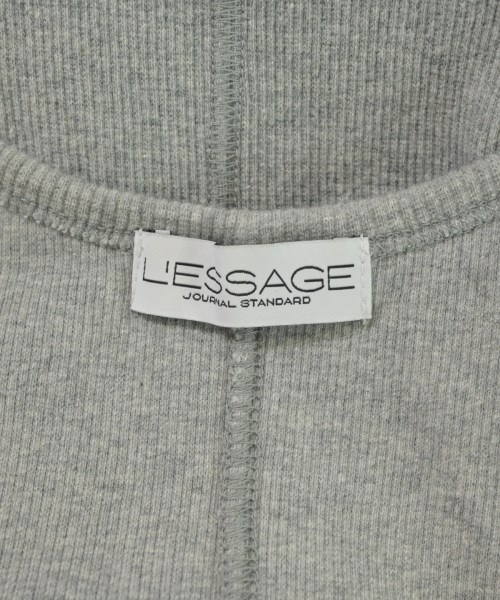 JOURNAL STANDARD L'ESSAGE（ジャーナルスタンダードレサージュ）Tシャツ・カットソー グレー サイズ:-(S位) レディース/2200733556128