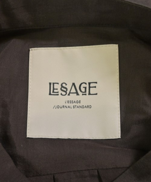 JOURNAL STANDARD L'ESSAGE（ジャーナルスタンダードレサージュ）ブラウス 茶 サイズ:F レディース/2200725819095