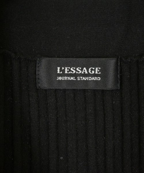 JOURNAL STANDARD L'ESSAGE（ジャーナルスタンダードレサージュ）カーディガン 黒 サイズ:F レディース/2200687303151