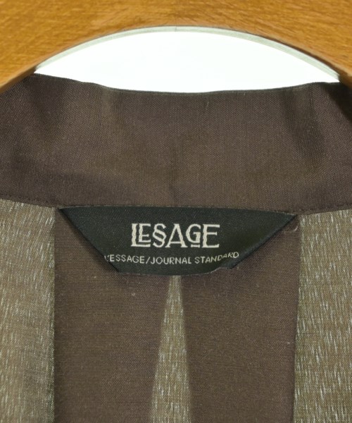 JOURNAL STANDARD L'ESSAGE（ジャーナルスタンダードレサージュ）ブラウス 茶 サイズ:F レディース/2200716778158