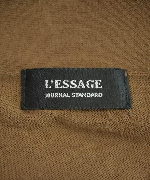 JOURNAL STANDARD L'ESSAGE（ジャーナルスタンダードレサージュ）カーディガン 茶 サイズ:F レディース/2200719542077