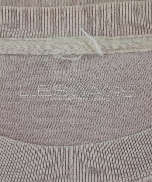 JOURNAL STANDARD L'ESSAGE（ジャーナルスタンダードレサージュ）Tシャツ・カットソー ピンク サイズ:-(M位) レディース/2200717476015