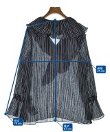 JOURNAL STANDARD L'ESSAGE（ジャーナルスタンダードレサージュ）ブラウス 紺 サイズ:F レディース/2200721376332