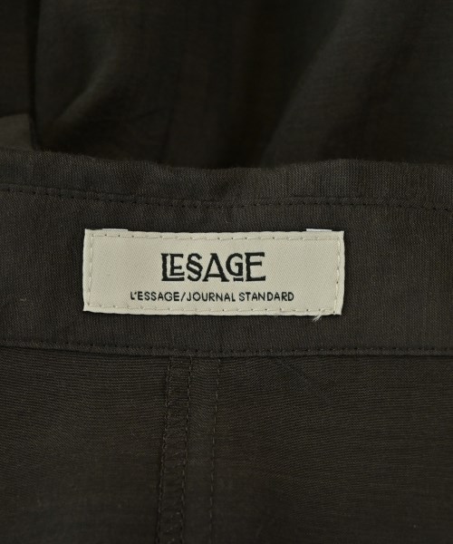 JOURNAL STANDARD L'ESSAGE（ジャーナルスタンダードレサージュ）カジュアルシャツ 茶 サイズ:F レディース/2200721376356