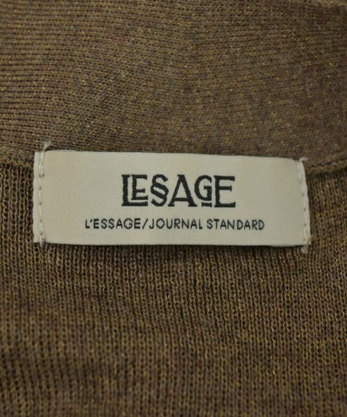 JOURNAL STANDARD L'ESSAGE（ジャーナルスタンダードレサージュ）カーディガン 茶 サイズ:F レディース/2200722491133