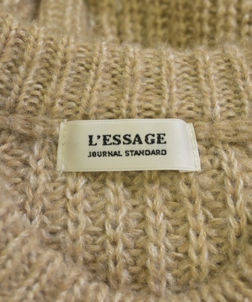 JOURNAL STANDARD L'ESSAGE（ジャーナルスタンダードレサージュ）ニット・セーター 茶 サイズ:F レディース/2200726795039