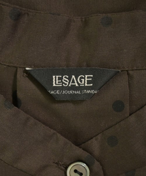 JOURNAL STANDARD L'ESSAGE（ジャーナルスタンダードレサージュ）カジュアルシャツ 茶 サイズ:F レディース/2200722774052