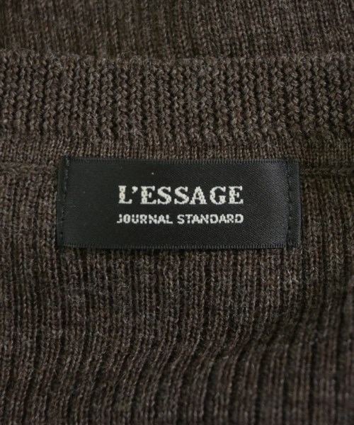 JOURNAL STANDARD L'ESSAGE（ジャーナルスタンダードレサージュ）ニット・セーター 茶 サイズ:-(M位) レディース/2200726072062