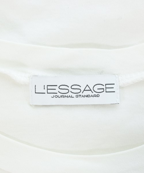 JOURNAL STANDARD L'ESSAGE（ジャーナルスタンダードレサージュ）Tシャツ・カットソー 白 サイズ:F レディース/2200677599069