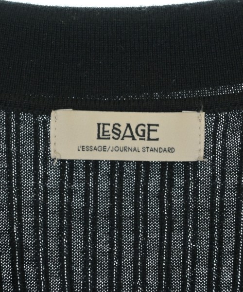 JOURNAL STANDARD L'ESSAGE（ジャーナルスタンダードレサージュ）カーディガン 黒 サイズ:F レディース/2200683708028