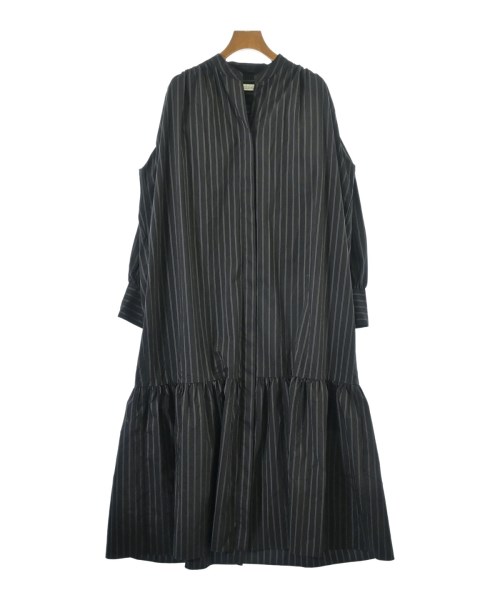JOURNAL STANDARD L'ESSAGE(ジャーナルスタンダードレサージュ)シャツワンピース 黒 サイズ:F/2200680294043