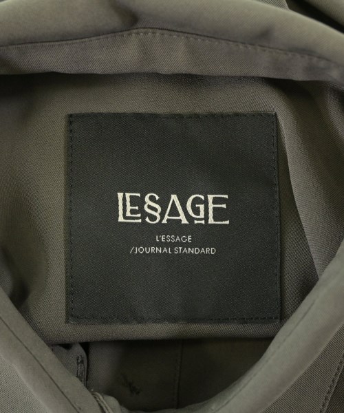 JOURNAL STANDARD L'ESSAGE（ジャーナルスタンダードレサージュ）シャツワンピース カーキ サイズ:F レディース/2200678110072