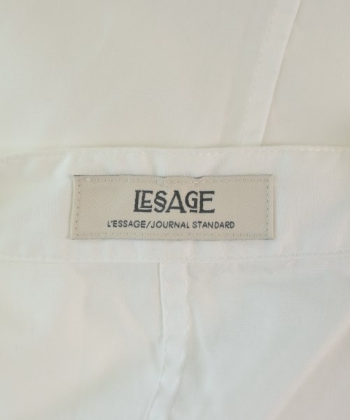 JOURNAL STANDARD L'ESSAGE（ジャーナルスタンダードレサージュ）カジュアルシャツ 白 サイズ:F レディース/2200664484071
