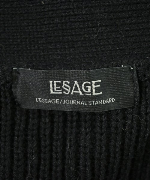 JOURNAL STANDARD L'ESSAGE（ジャーナルスタンダードレサージュ）カーディガン 黒 サイズ:F レディース/2200683998016