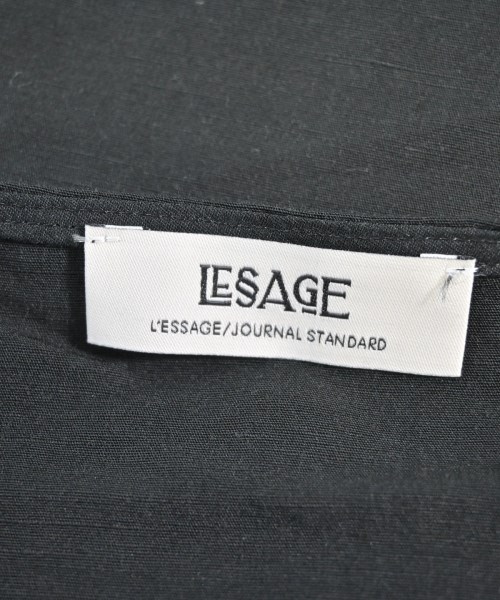 JOURNAL STANDARD L'ESSAGE（ジャーナルスタンダードレサージュ）カジュアルシャツ 黒 サイズ:F レディース/2200688642044