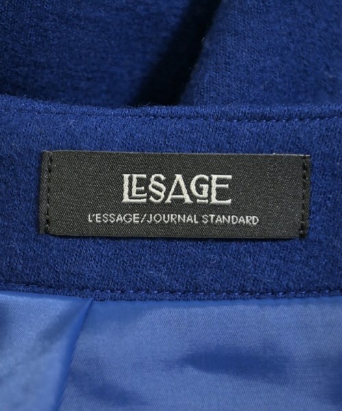 JOURNAL STANDARD L'ESSAGE（ジャーナルスタンダードレサージュ）ロング・マキシ丈スカート 青 サイズ:38(M位) レディース/2200685790106
