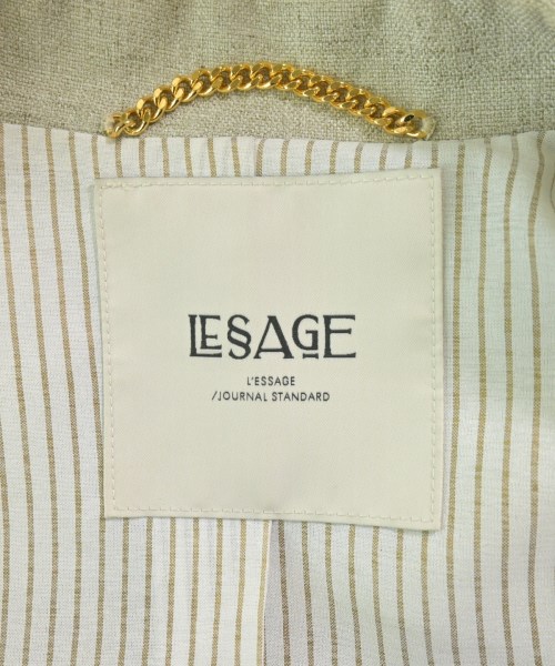 JOURNAL STANDARD L'ESSAGE（ジャーナルスタンダードレサージュ）テーラードジャケット ベージュ サイズ:2(M位) レディース/2200688526030
