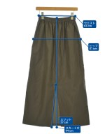 JOURNAL STANDARD L'ESSAGE（ジャーナルスタンダードレサージュ）ロング・マキシ丈スカート 茶 サイズ:-(S位) レディース/2200690080018