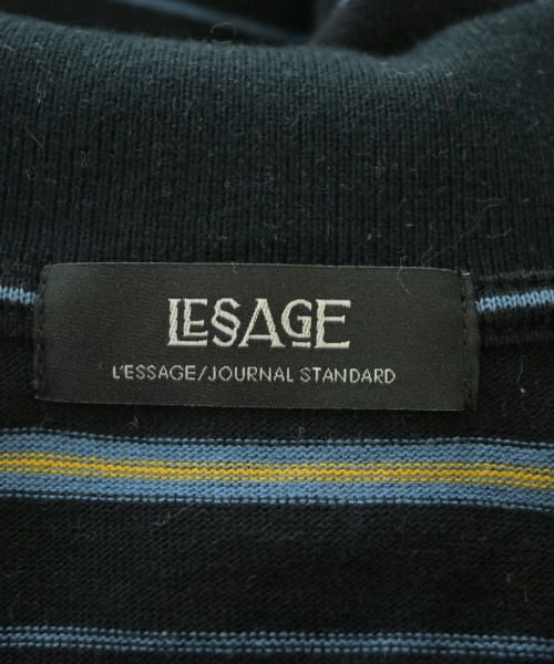 JOURNAL STANDARD L'ESSAGE（ジャーナルスタンダードレサージュ）ポロシャツ 黒 サイズ:F レディース/2200690080100