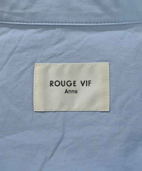 Rouge vif La cLe（ルージュ　ヴィフ　ラクレ）カジュアルシャツ 青 サイズ:F レディース/2200646864082