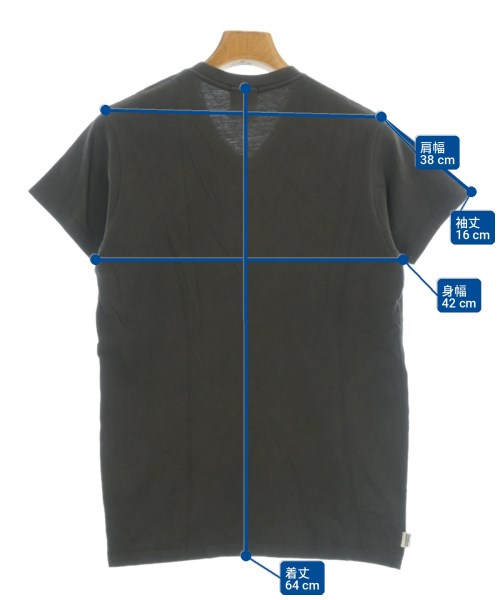 FRANKLIN & MARSHALL（フランクリンアンドマーシャル）Tシャツ・カットソー 茶 サイズ:XS メンズ/2200714815039