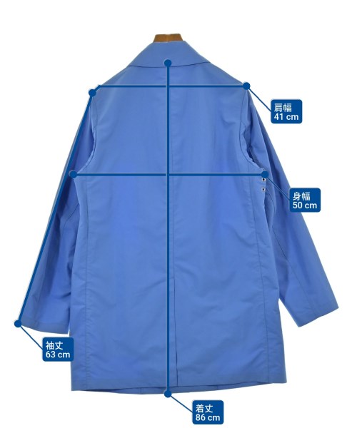 Traditional Weatherwear（トラディショナルウェザーウェア）ステンカラーコート 青 サイズ:36(S位) メンズ/2200636076037
